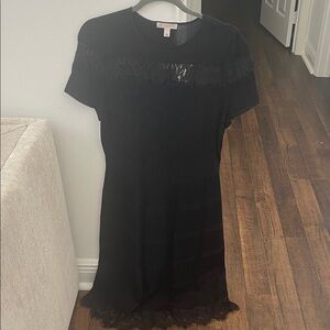 Dress Barn Black Lace Midi Dress